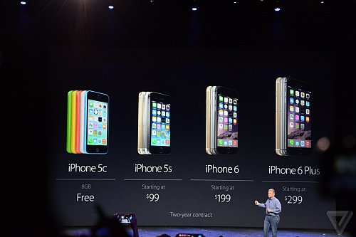 Η Apple παρουσίασε τα iPhone 6 και iPhone 6 Plus.