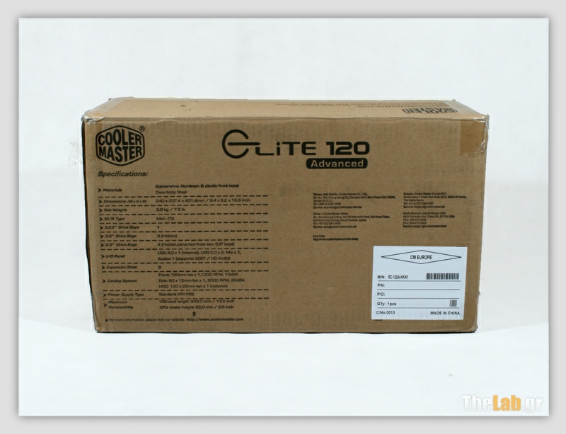 Coolermaster Elite 120 Advanced case review