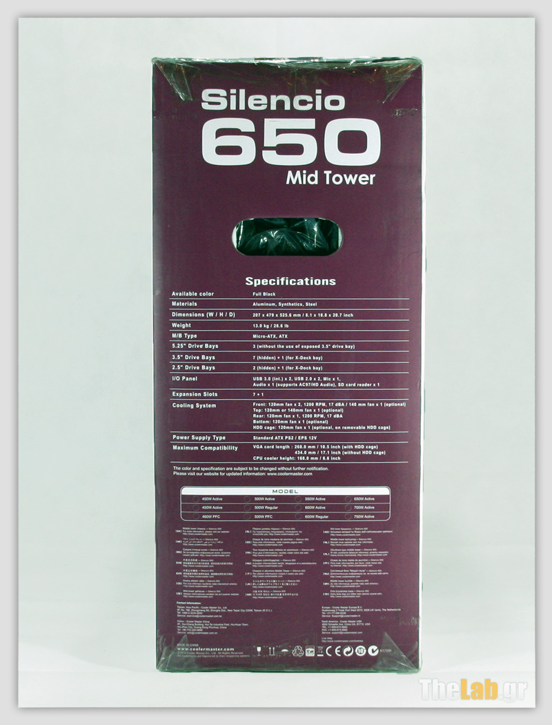 Coolermaster Silencio 650 Case Review