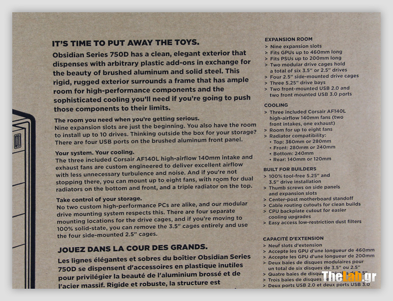 Corsair Obsidian 750D case review