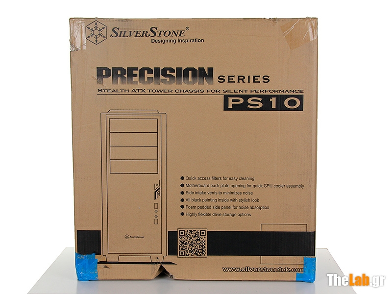 Silverstone Precision PS10 & FQ121 Case and fan Review