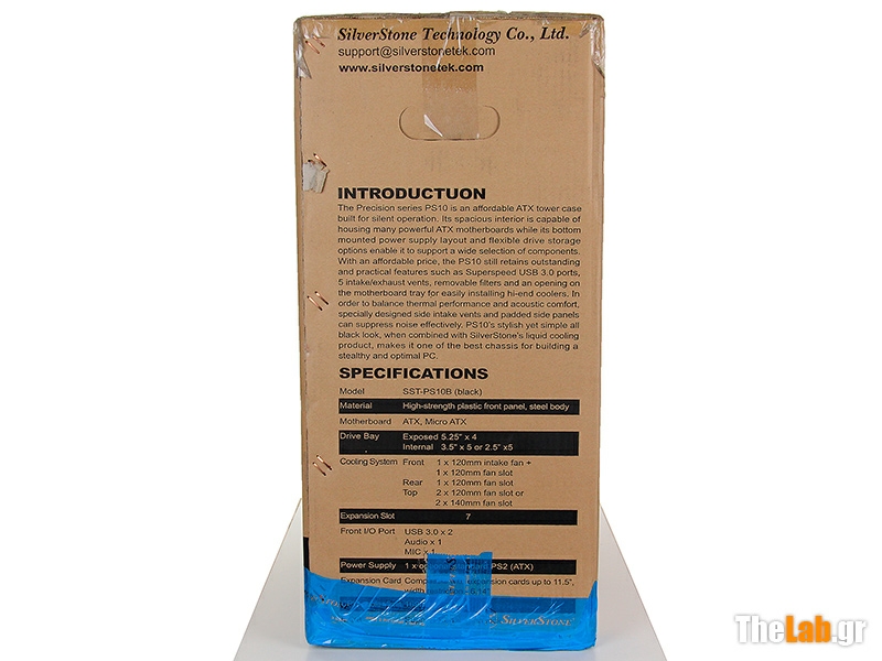 Silverstone Precision PS10 & FQ121 Case and fan Review