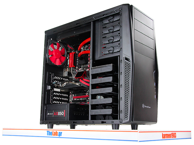 Silverstone Precision PS10 & FQ121 Case and fan Review