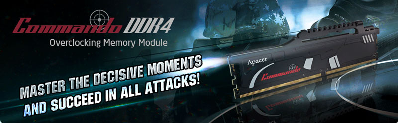 More information about "Νέες Commando DDR4 για overclocking από την Apacer"