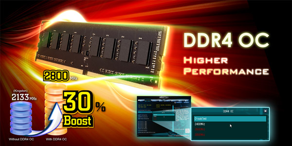 More information about "Η ASRock δίνει δυνατότητα DDR4 OC σε μοντέλα μη-Ζ της σειράς 100 της Intel!"