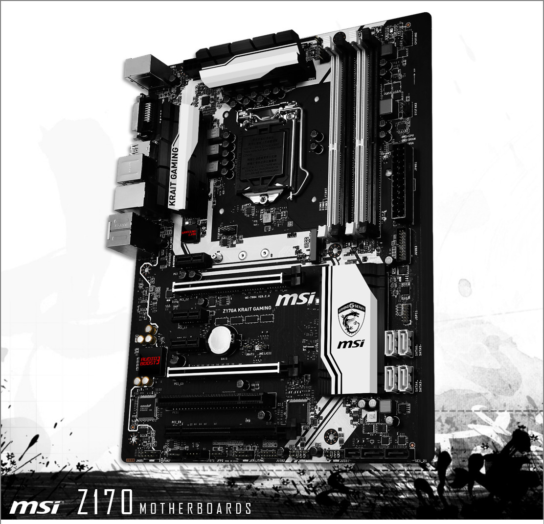 More information about "H MSI δίνει στη δημοσιότητα πληροφορίες και μία φωτογραφία για τη νέα της gaming μητρική Z170 Krait"
