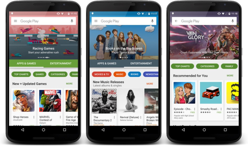 More information about "Νέα σχεδίαση στο Play Store ετοιμάζει η Google"