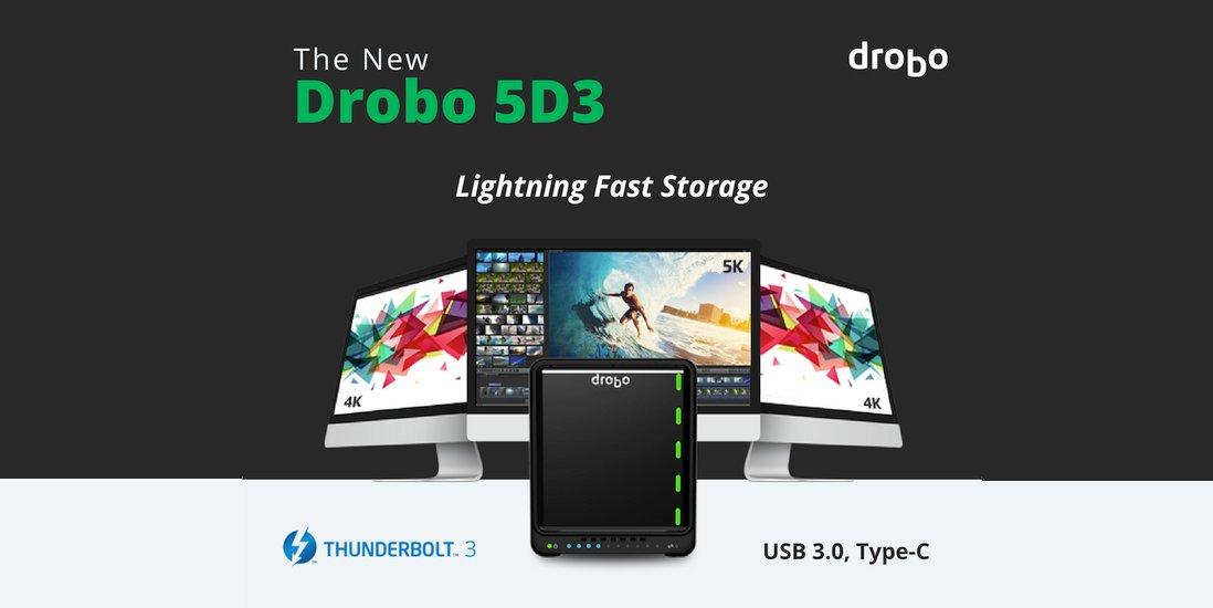More information about "Νέο DAS από την Drobo με Thunderbolt 3"