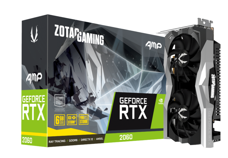 More information about "Η ZOTAC ανακοινώνει τις νέες NVIDIA GeForce RTX 2060 AMP και RTX 2060 Twin Fan στην CES 2019."