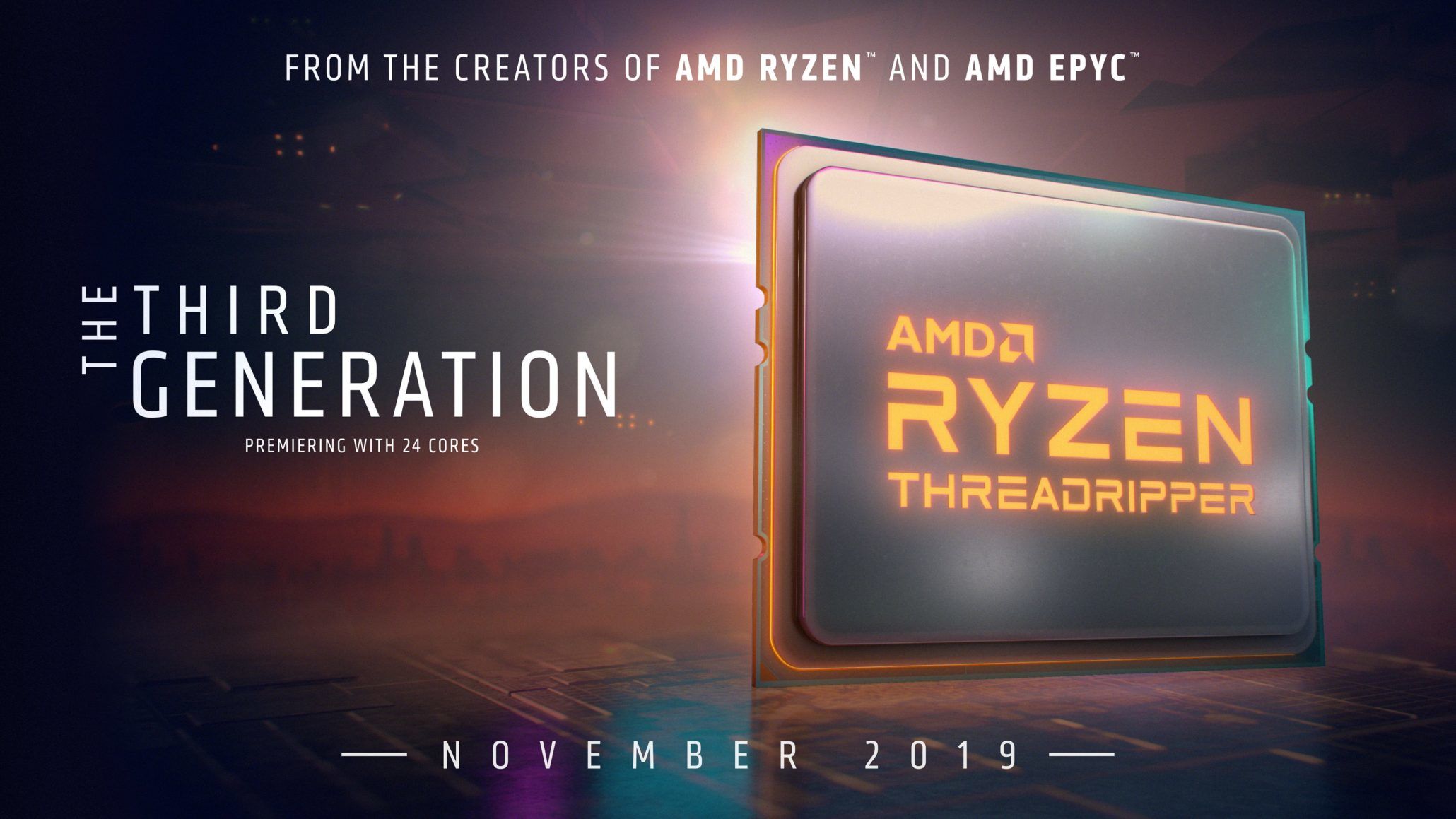 More information about "AMD Ryzen Threadripper 3000 HEDT: Τον Νοέμβριο η κυκλοφορία της πιο πλούσιας σε χαρακτηριστικά HEDT πλατφόρμας, με αρχικά 24 πυρήνες"