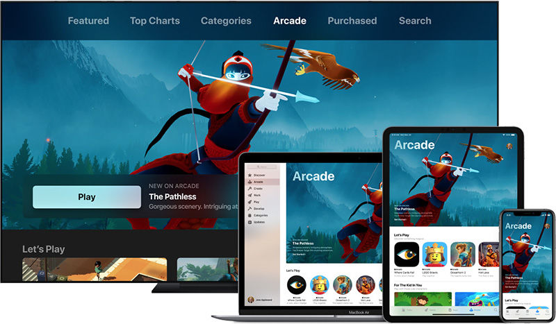 More information about "Apple: Δυνατή είσοδος στις συνδρομητικές υπηρεσίες με το Apple Arcade και Apple TV+"