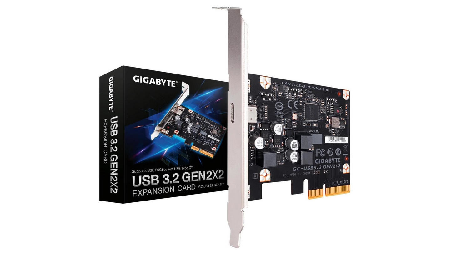 More information about "Η Gigabyte κυκλοφόρησε 20Gbps USB 3.2 Gen 2x2 PCIe κάρτα επέκτασης"