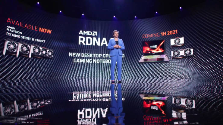 More information about "Η AMD επιβεβαιώνει ότι οι βασικές Radeon RX 6000 GPUs για το desktop και υψηλής απόδοσης GPUs για laptop έρχονται εντός του πρώτου εξαμήνου του έτους"