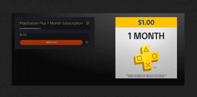 More information about "Η Sony προσφέρει συνδρομή ενός μηνός για το Playstation Plus, έναντι 1$"
