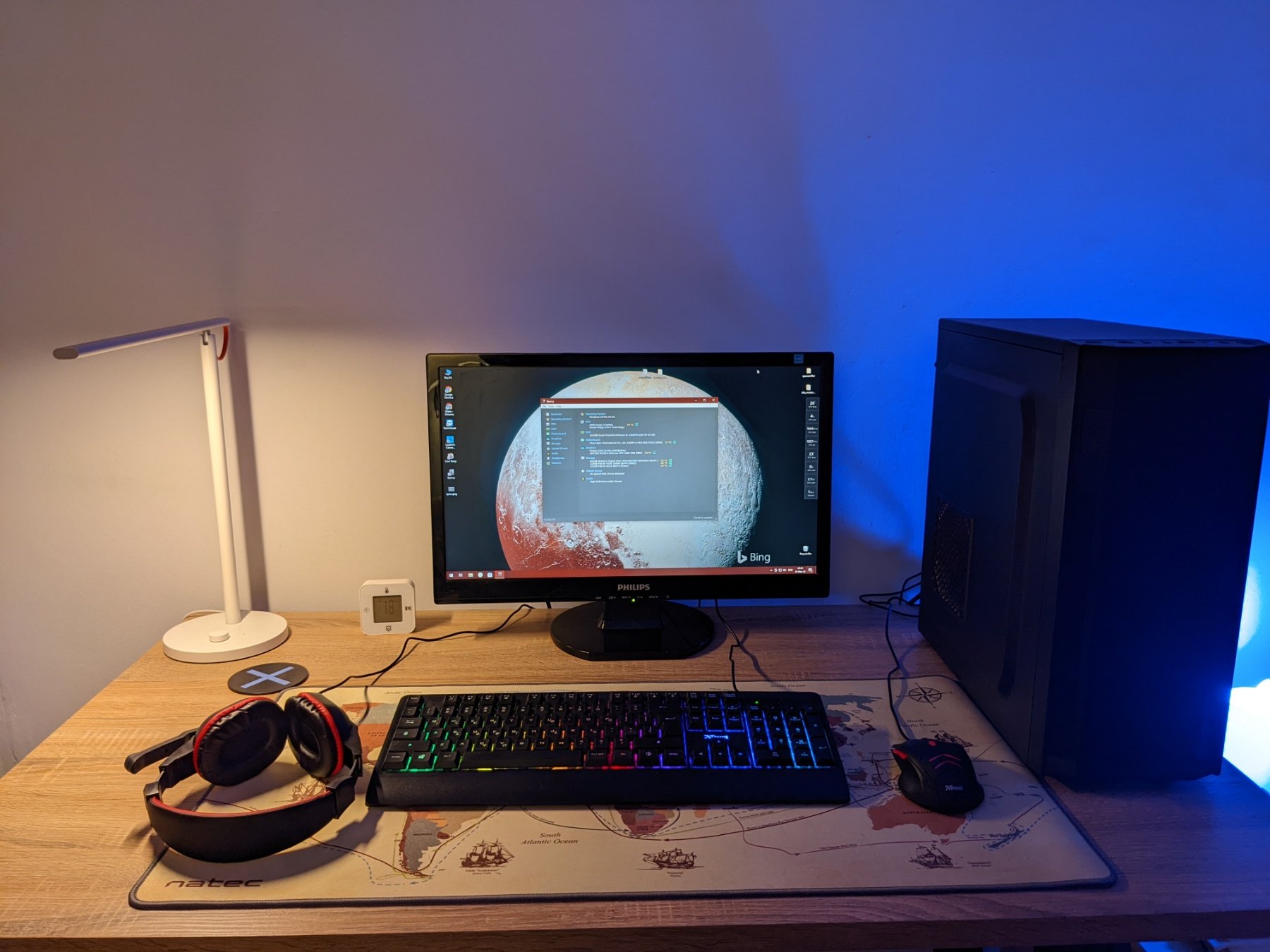 More information about "Πλήρες σετ, pc + οθόνη + πληκτρολόγιο + mouse + headset + mousepad"