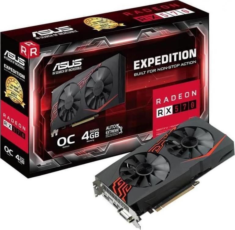 More information about "Asus Radeon RX 570 4GB Expedition OC"