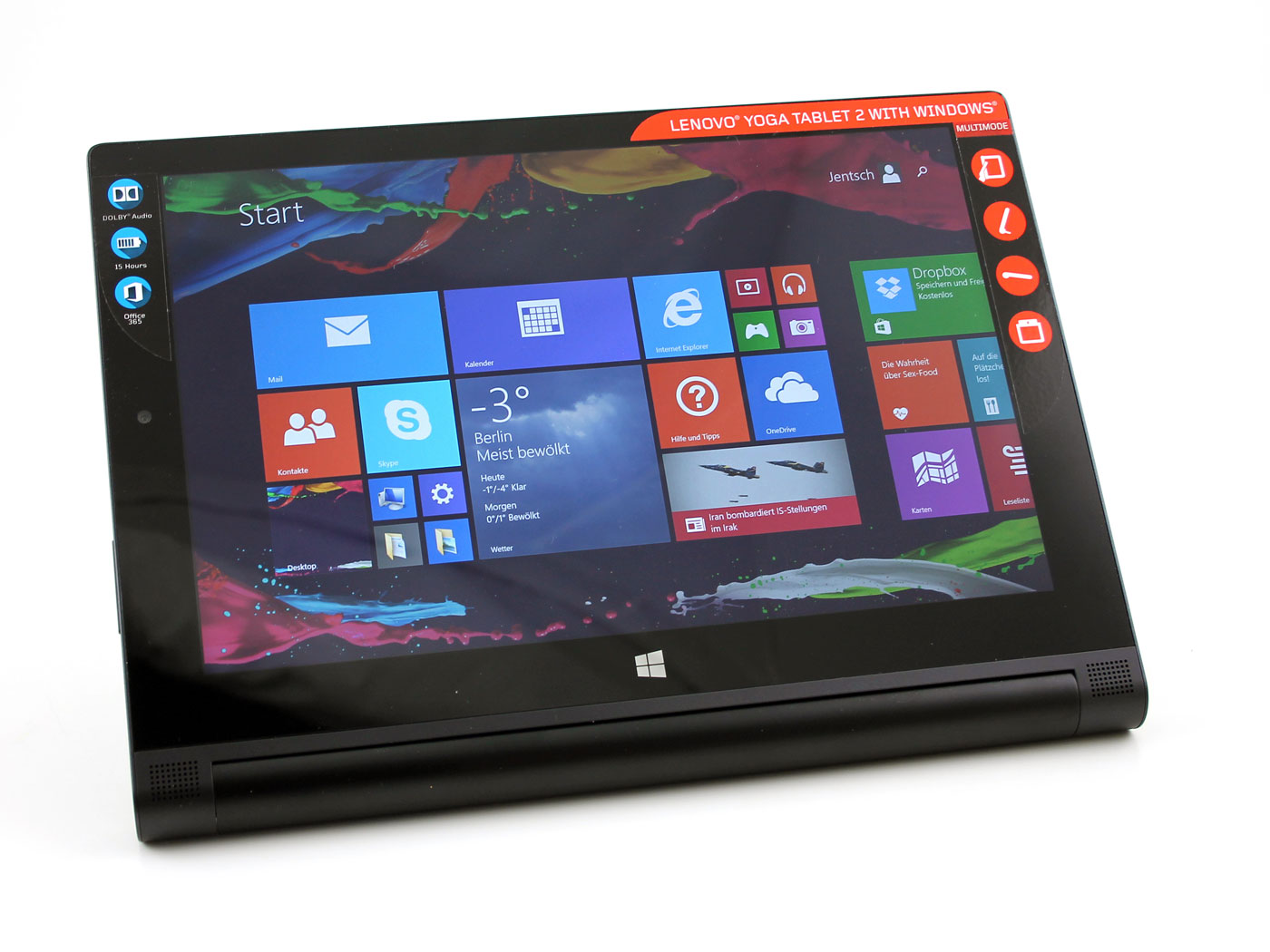 More information about "TABLET LENOVO YOGA 2 851F 8'' QUAD CORE 32GB WINDOWS 10 ΜΑΥΡΟ"