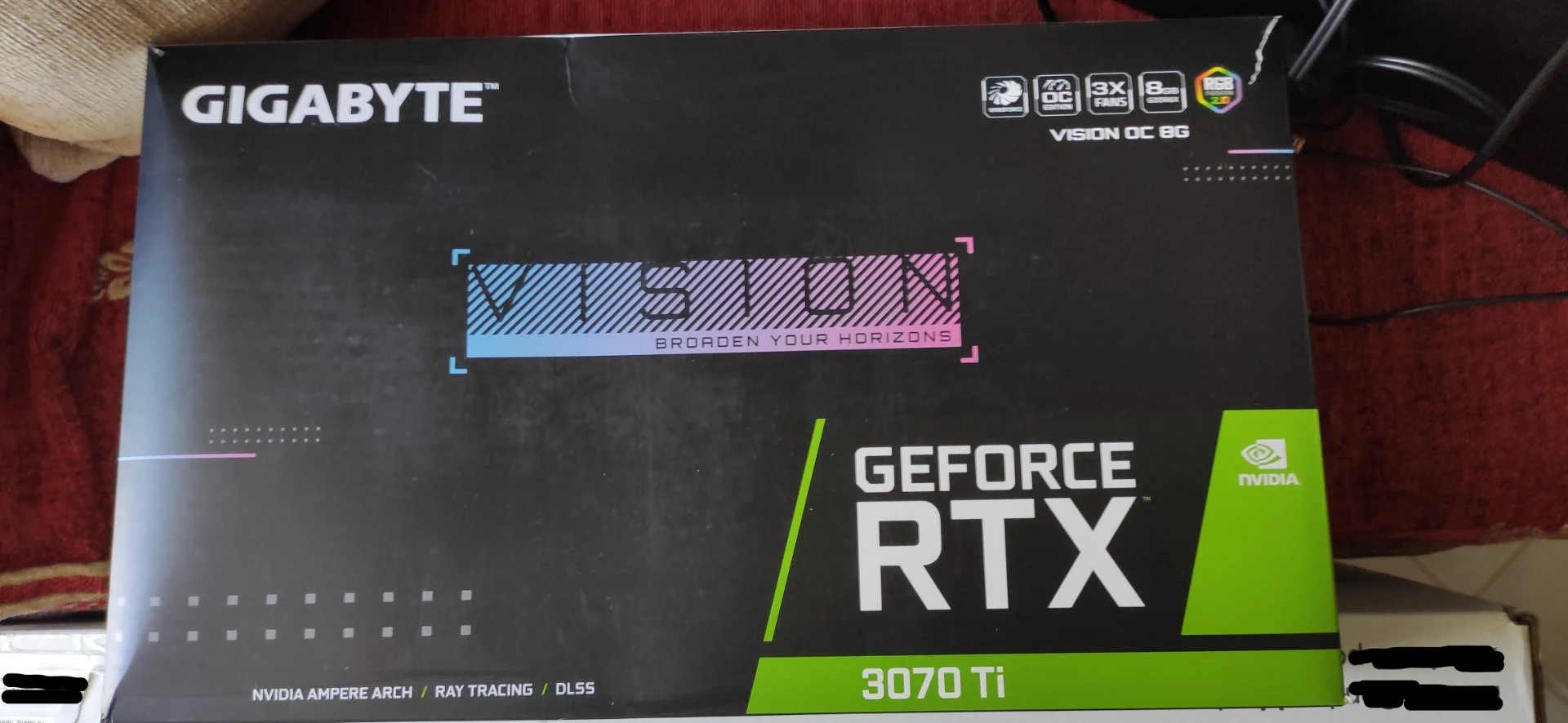 More information about "Gigabyte GeForce RTX 3070 Ti VISION OC 8G"
