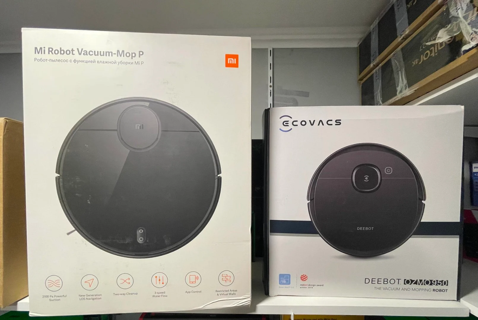 More information about "ΚΑΙΝΟΥΡΓΙΕΣ - ΑΜΕΤΑΧΕΙΡΙΣΤΕΣ Xiaomi Mi Robot Vacuum Mop P - Ecovacs Deebot Ozmo 950"