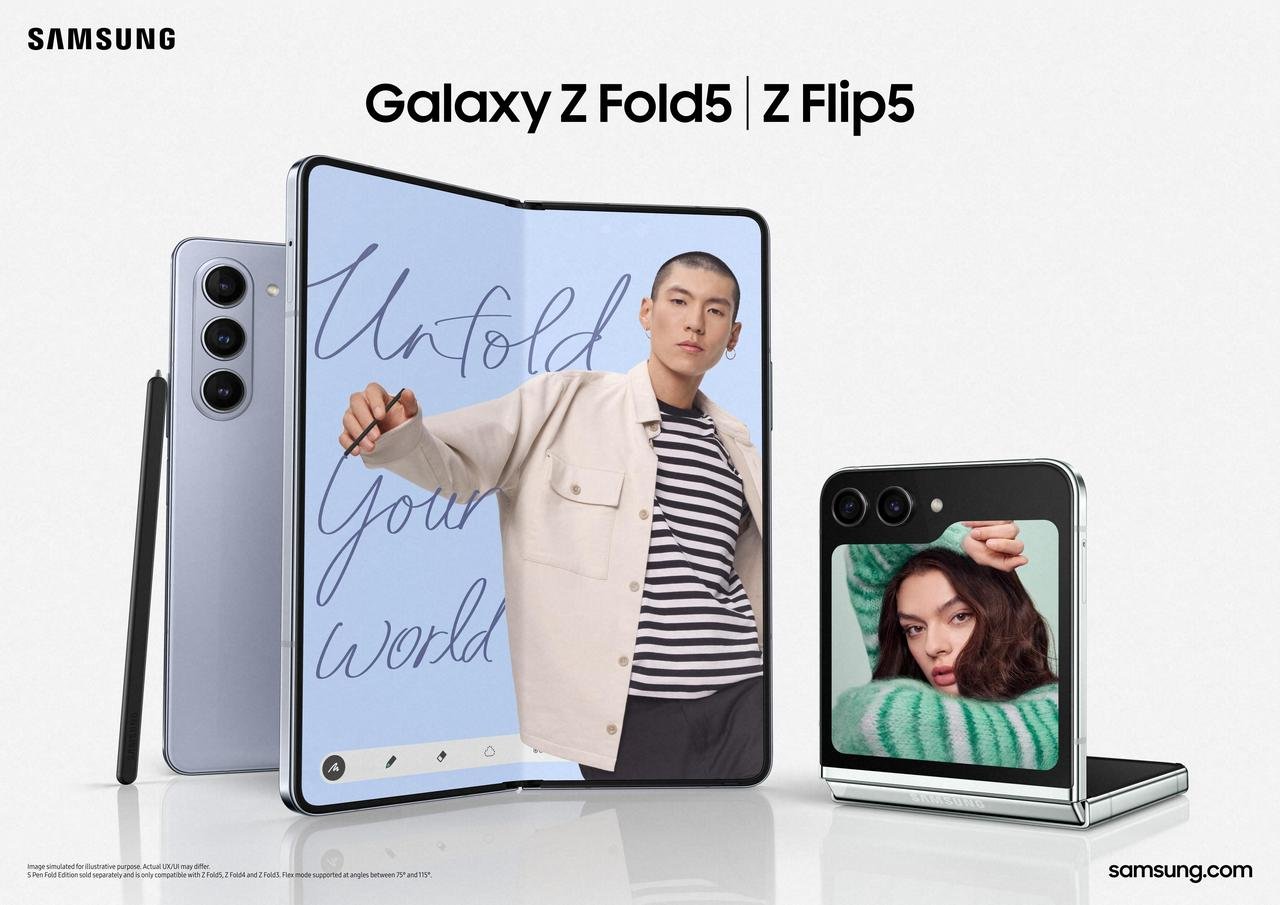 More information about "Τα Samsung Galaxy Z Flip 5 και Galaxy Z Fold5  προσφέρουν ευελιξία και πολυμορφία"