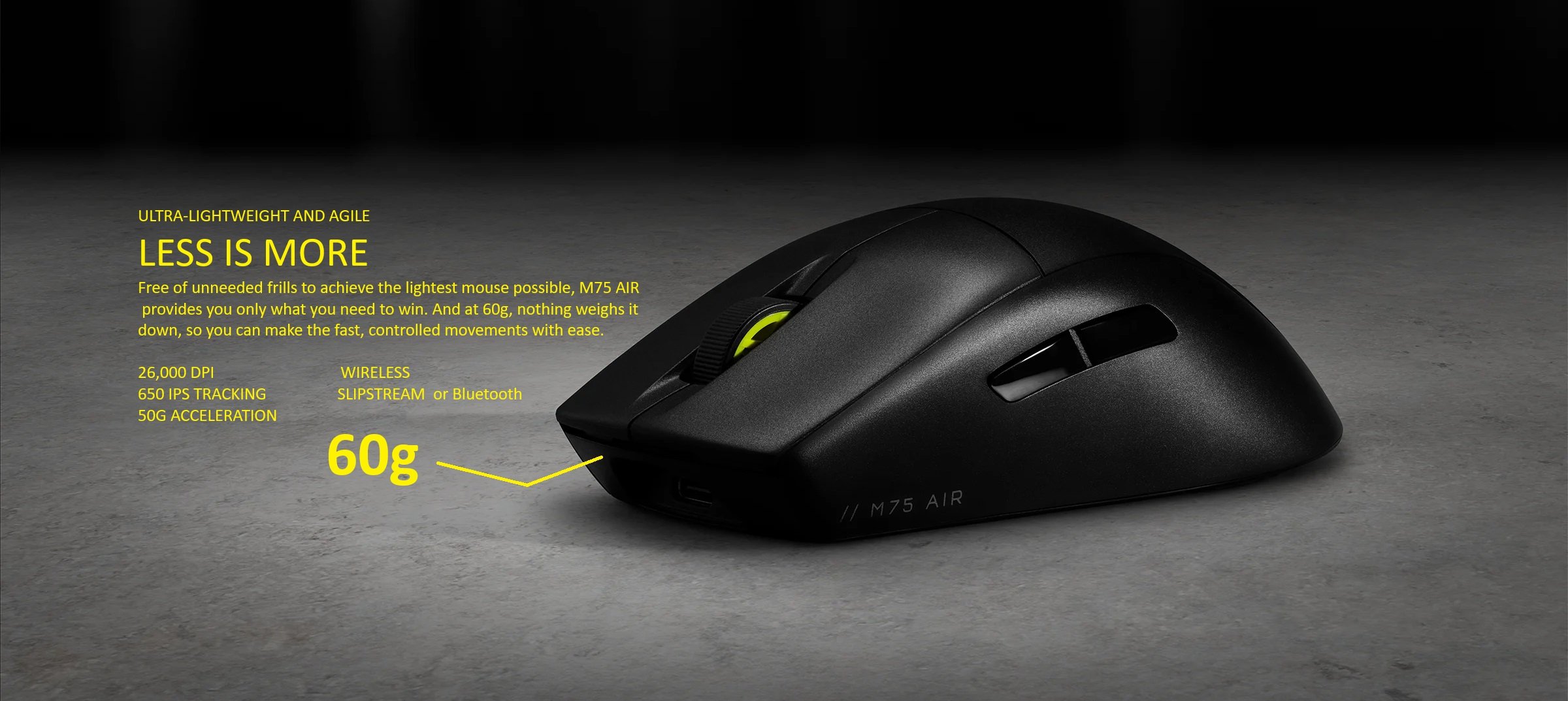 More information about "Corsair M75 AIR"