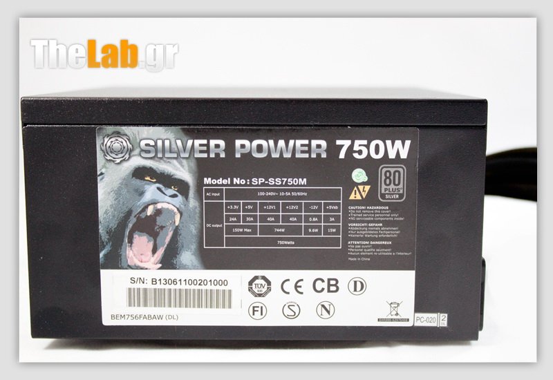 More information about "SilverPower SP-SS750M Gorilla. The Efficiency Master"
