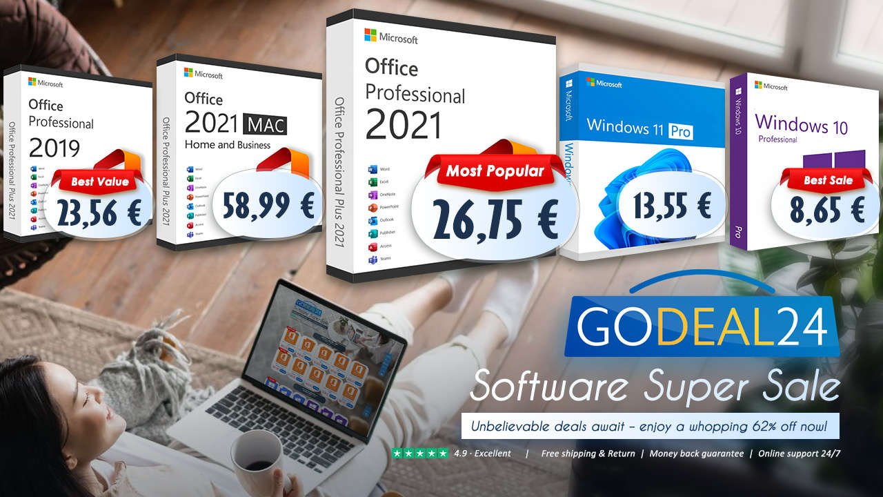 More information about "Τα κλειδιά λογισμικού έχουν έκπτωση έως και 62%! Εξασφαλίστε το Office 2021 Pro Plus· χρειάζεται μόνο 26.75€ από την Godeal24 Discount &Sale!"