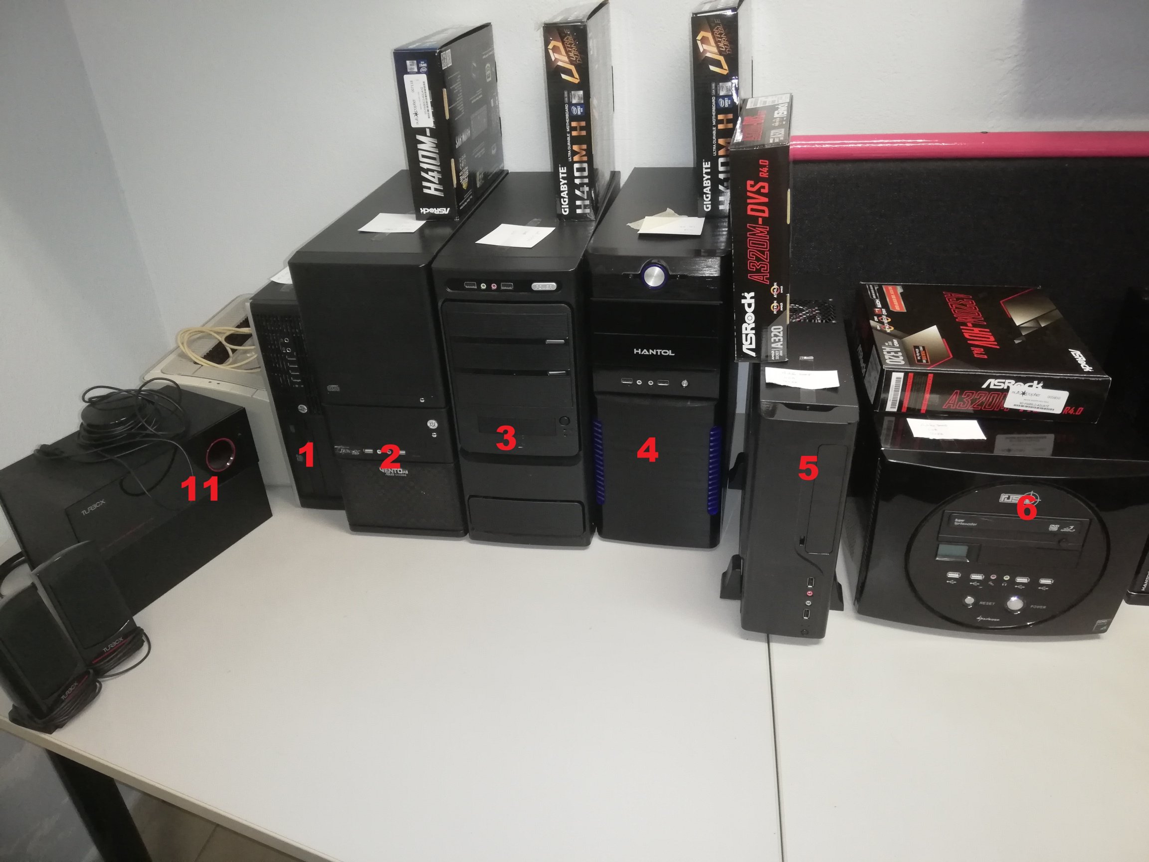 More information about "Υπολογιστές, Οθόνες, Projectors, Ηχεία"