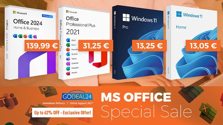 More information about "Εξοικονόμησε πάνω από 90% στο Office 2021 Pro! Διά βίου χρήση μόνο με 31,25€! Προετοιμάσου έγκαιρα πριν από την καταληκτική ημερομηνία!"