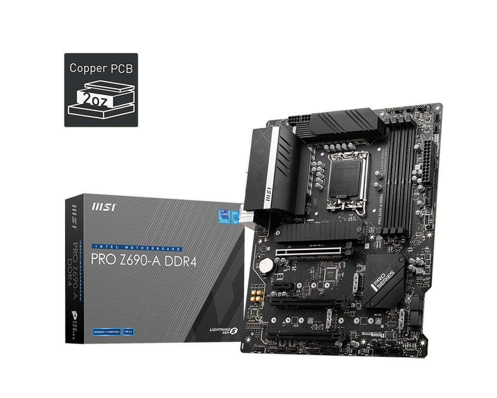 More information about "MSI PRO Z690-A DDR4 + Intel i5‑12600K"