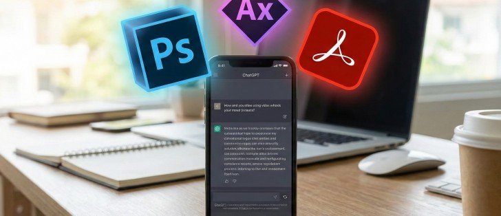 More information about "Η Adobe φέρνει Photoshop, Acrobat και Express στο ChatGPT ως δωρεάν apps"