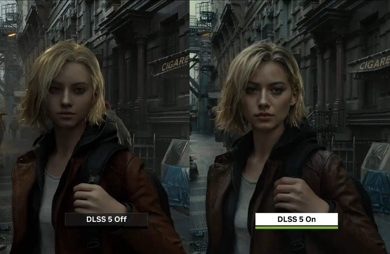 More information about "Το DLSS 5 αντικαθιστά τα γραφικά παιχνιδιών με generative AI και πυροδοτεί αντιδράσεις στον κλάδο"