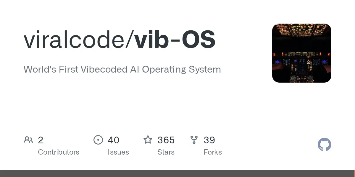 More information about "Vib-OS: Το «vibe-coded» λειτουργικό που εντυπωσιάζει στο χαρτί, απογοητεύει στην πράξη"