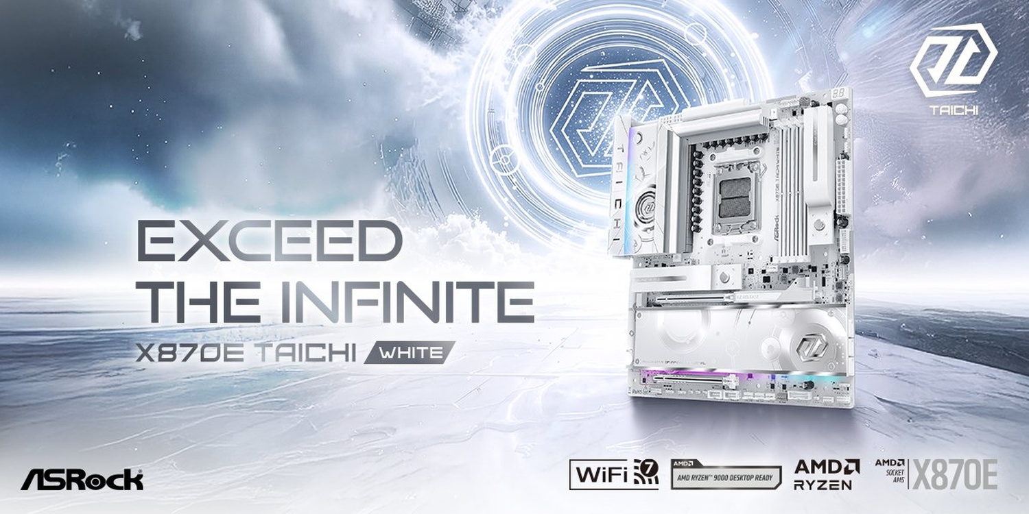 More information about "ASRock X870E Taichi White: Η πρώτη all-white έκδοση της flagship σειράς για τον Ryzen 9 9950X3D2"