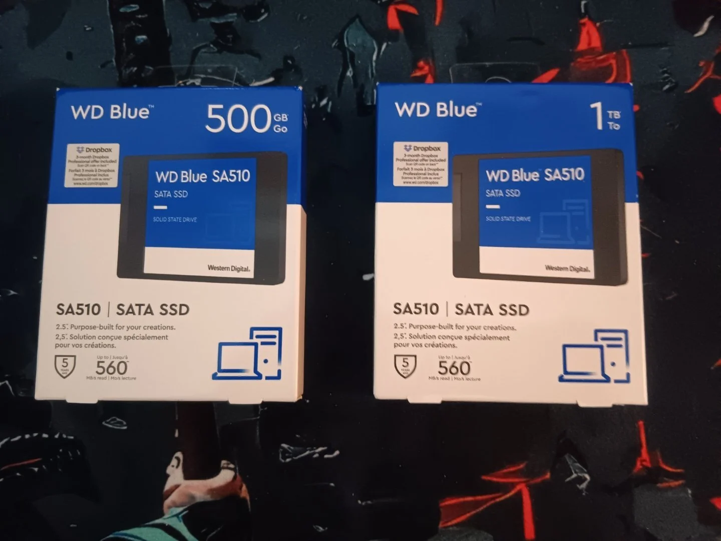 More information about "WD SSD SA510 Blue 1TB &SAMSUNG 870 EVO 1TB& SAMSUNG 870 EVO 500TB"