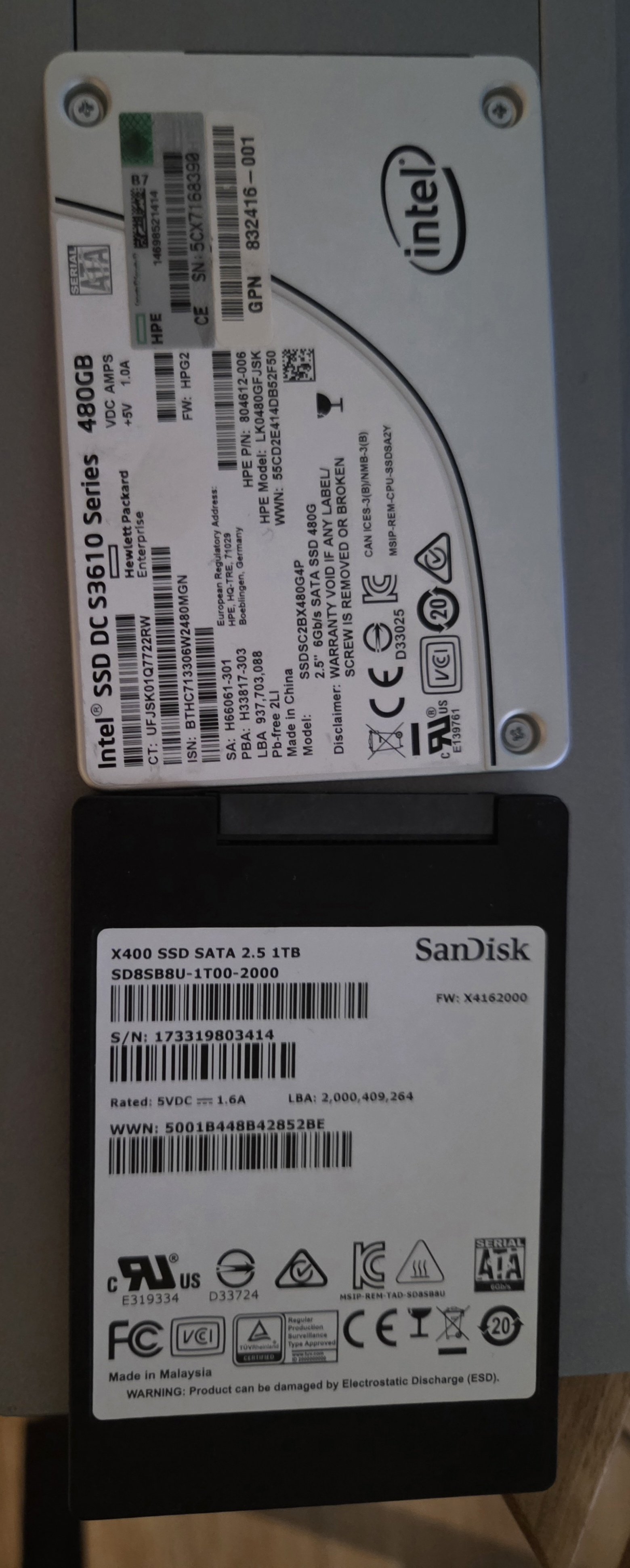 More information about "SSD 1TB ΚΑΙ 2 χ 480gb"