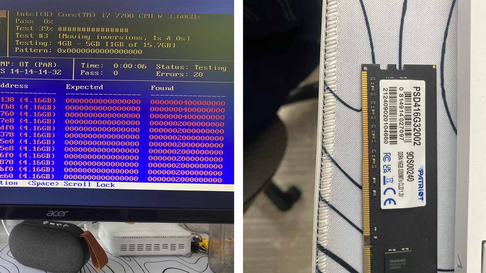 More information about "Patriot Memory: Χρήστης φέρεται να πληρώνει σε έξοδα αποστολής πάνω από το 80% της αξίας της RAM για την εγγύηση"